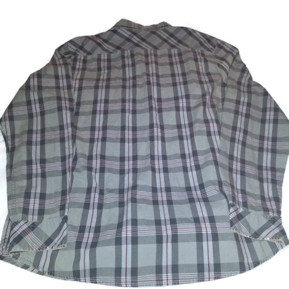 Iron Co Plaid Long Sleeve Button Down Shirt - Picture 5 of 5